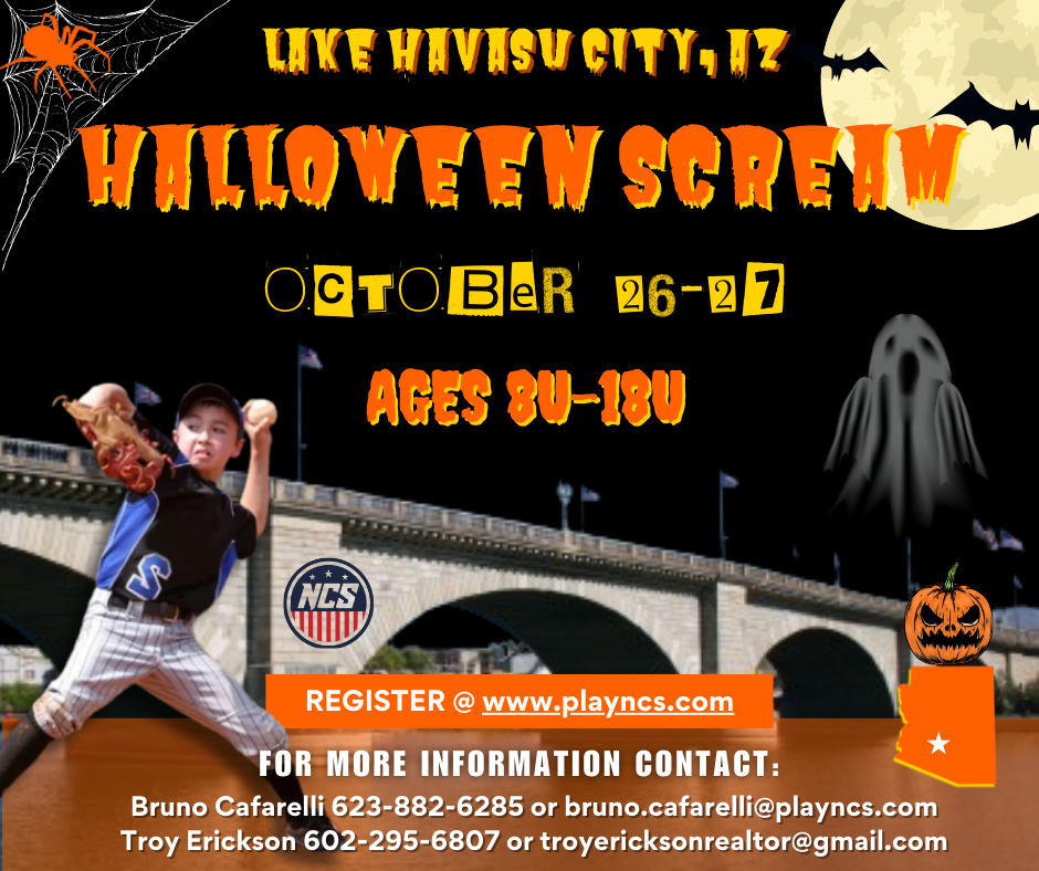 Lake Havasu Halloween Scream Youth Baseball Tournament